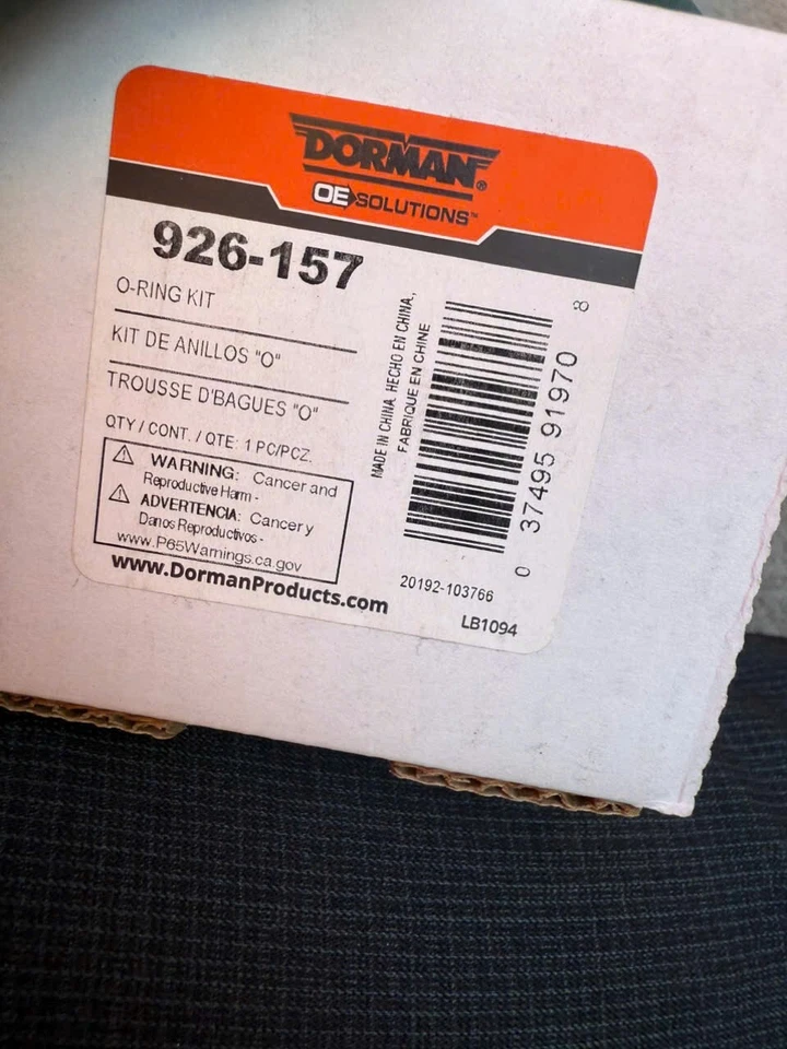 Junta tórica multiusos Dorman 926-157 para modelos seleccionados de Acura/Honda Foto 2 de 2
