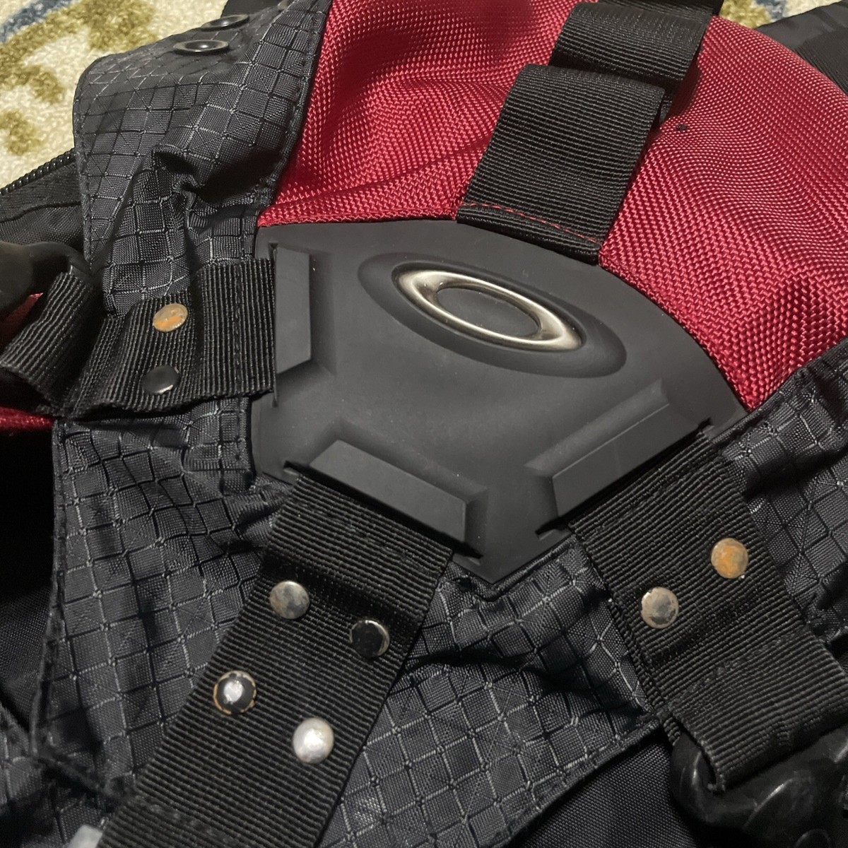 Oakley Software 00S Archive Y2K Tactical Red Icon Tech