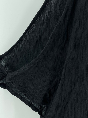O'Neill Womens XS Beach Swimsuit Cover Up Boho Style Black Embroidery Surf Dress - Picture 6 of 11