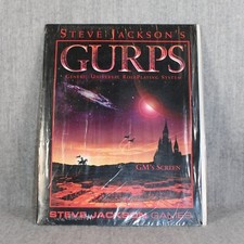 GURPS GM's Screen Steve Jackson Games RPG Role Play New Sealed Vintage RARE 1999