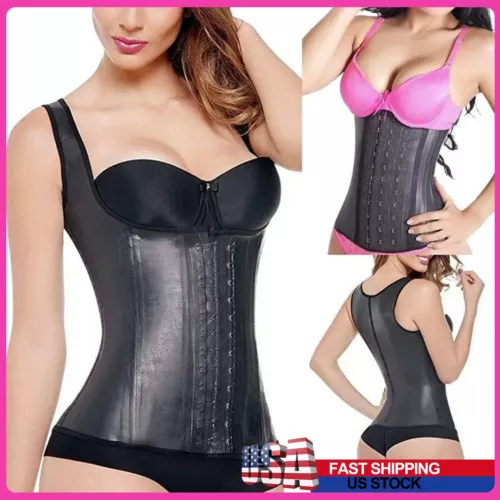 Corsetto Allenatore Vita 100% Lattice Cincher Fajas Colombianas Riduttore Body Shaper - Foto 1 di 34