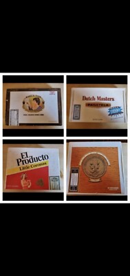 4 EMPTY BOXES
