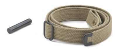 #ad #ad USGI WW2 .30 M1 CARBINE SLING and OILER KHAKI $18.99