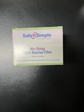 SAFE N SIMPLE SNS00807 NO STING SKIN BARRIER FILM BOX OF 25 EXP: 2025-10-24