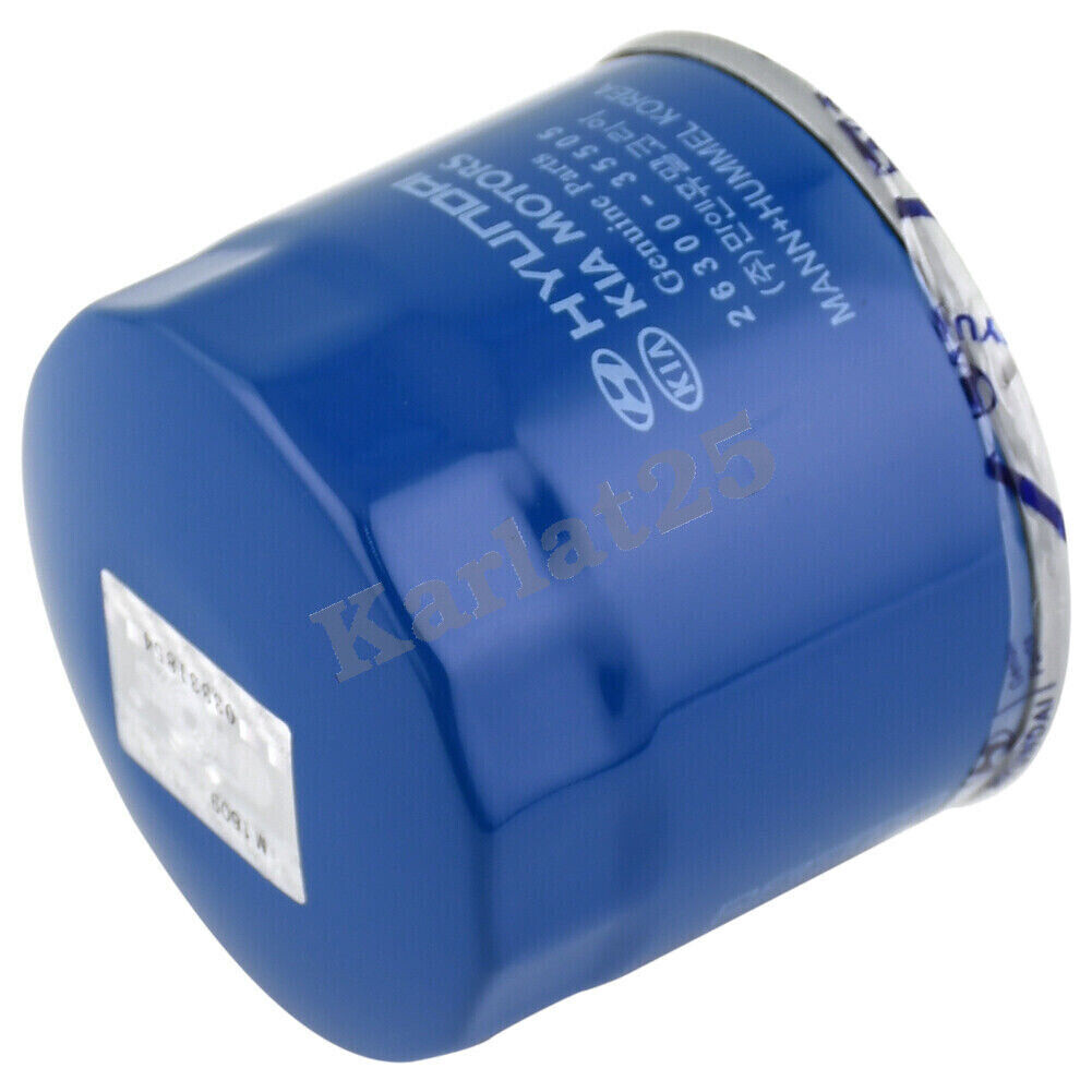 6 PACK GENUINE OEM 2630035505 Hyundai Kia Engine Oil Filter for 97-22 US Stock
