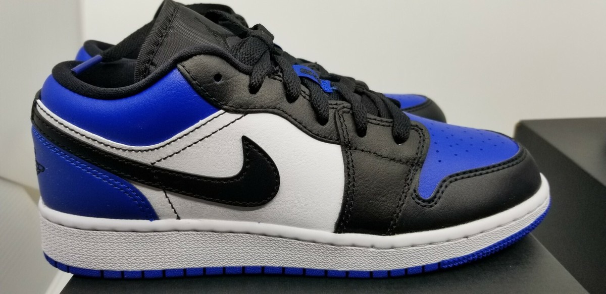 Nike Jordan 1 Low Royal Toe Size 8.5 CQ9446-400 Game Royal