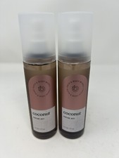 2x Bath  Body Works COCONUT Perfume Mist 6 Fl Oz Free Ship 