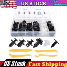 100pcs4tool Bumper Clips Auto Car Hole Rivets Fastener Fender Push Pin Set