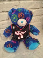 Miami Heat Bear Build A Bear Blue