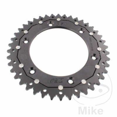 DUAL CROWN 42 TEETH STEP 520 BLACK ZF HUSABERG 600 FC 2000-2000