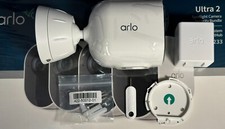 Arlo Ultra 2 4K UHD Wireless Add-on Camera with Total Security Mount Kit - White