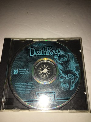 Deathkeep Ssi PC Cd-rom Computer Game-Tested-Rare Collectible-Ships IN 24 Hours