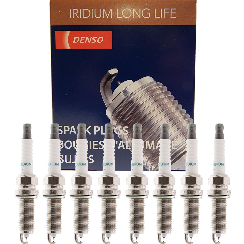 DENSO Iridium Long Life Spark Plug 8PCS for Mercedes-Benz SLS AMG 6.3L V8