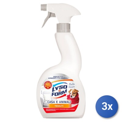 3x Lysoform Textilien 450 ml. Animals Trigger