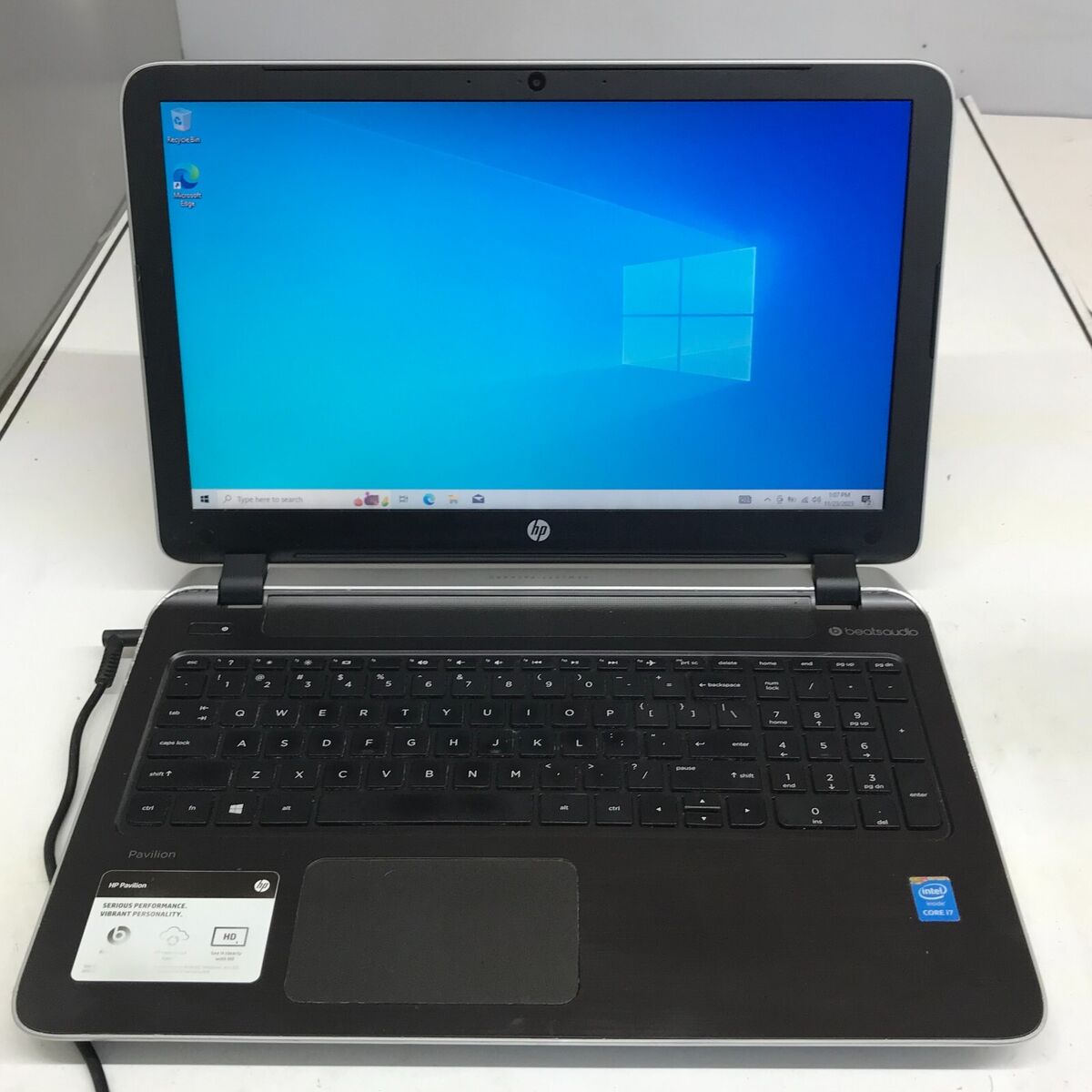 HP PAVILION 15-P114DX INTEL CORE I7-4510U @ 2.00GHz 6GB RAM HP PAVILION 15-P114DX INTEL CORE I7-4510U @ 2.00GHz 6GB RAM