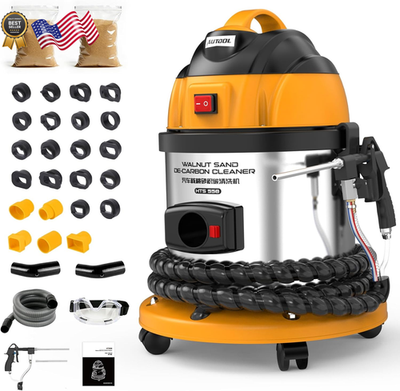 #ad #ad Walnut Blaster Automotive Walnut Sand Blaster DE Carbon Cleaning Machine $508.72