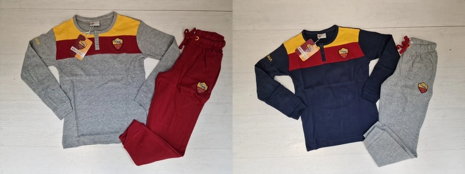 AMISTAD 7664 AS ROMA BAMBINO PIGIAMA SERAFINO INTERLOCK R13614R