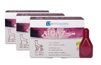 Dermoscent ATOP 7 Spot-on 4x1,2 ml | Hunde 10 - 20 kg | Hautbarriere