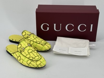 Neu Luxury Original GUCCI Slipper Princetown -802163 Groß-IT-40 / UK- 7 /US-10