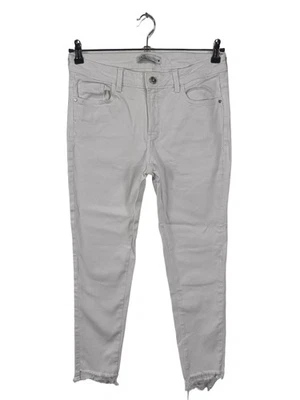 ZARA Jeans taille haute Dames Jeans T EU 42 blanc style décontracté - Photo 1/4
