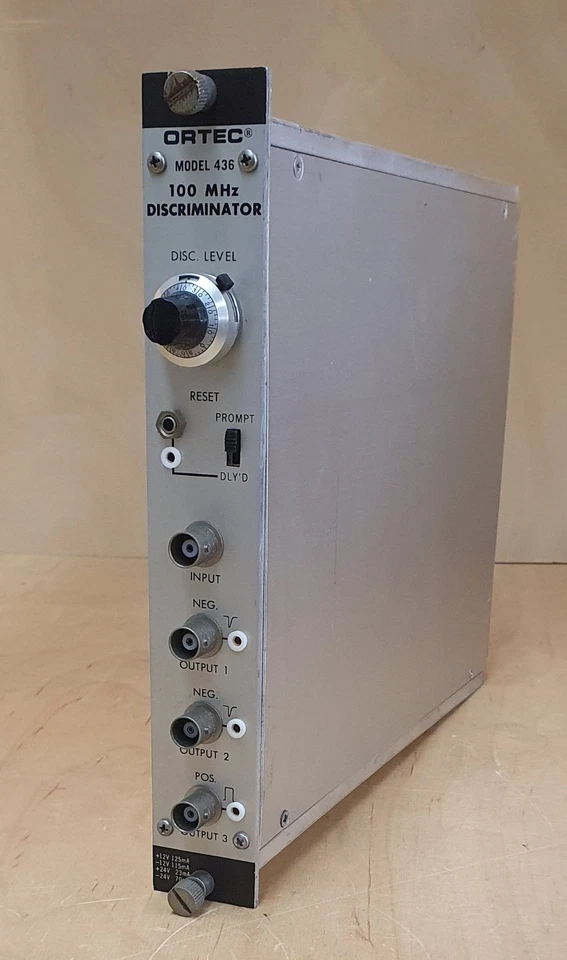 ORTEC 436 NIM-Modul Bin Module 100Mhz Discriminator 19" Einschub - Bild 2 von 4