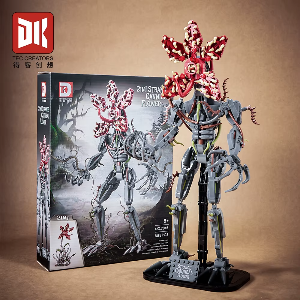 Stranger Things Demogorgon Figures Building Blocks 858pcs Moc Brick Toys Monster