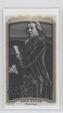 2017 Upper Deck Goodwin Champions Canvas Mini Blank Back John Adams #2 8a7