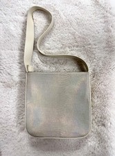 Sac Maud Frizon en cuir imitation serpent irisé