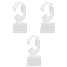 3 Count Adjustable Watch Holders Jewelry Rack Stand Display Acrylic