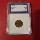 1955 S Lincoln Cent Penny IGS MS68 Red