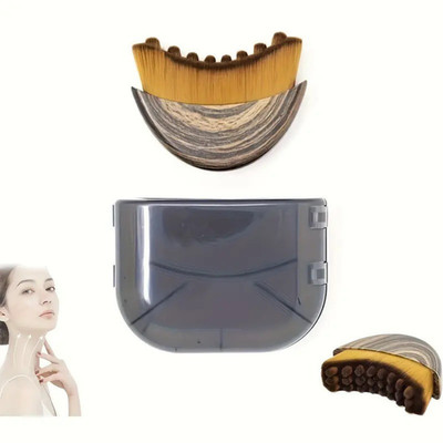 Lymphatic Contour Facial Brush, Chin & Jaw Sculpting, Drainage Massager for Face