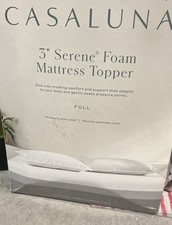 Casaluna Foam Mattress 3" foam mattress Pressure Relief Motion Transfer, Full