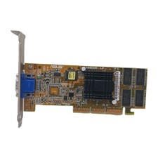 ASUS V3800M-LP AGP NVidia 32MB Video Graphics Card - HP 5185-8083 - EXCELLENT
