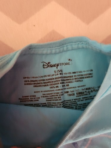 Girls Dinsey Short Sleeve Shirt Size 5/6 - Picture 2 of 3
