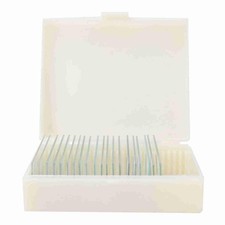 20pcs Microscope Slides with Specimens for Basic Biological Science Education...