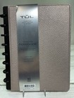 TUL Discbound Notebook, Pink Pebbled Leather Cover, Junior Size, 60 Sheet NEW