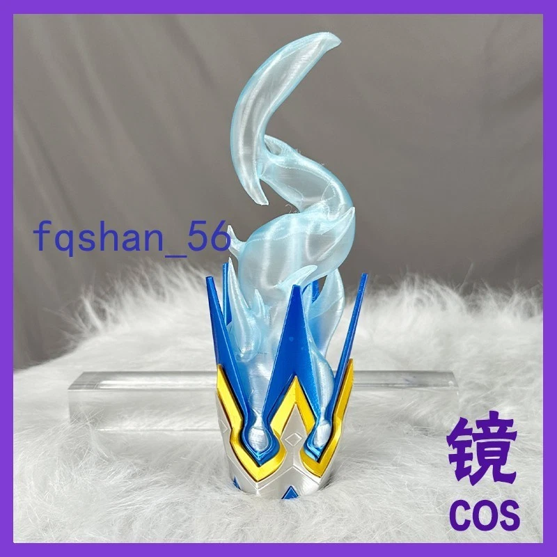 Honkai: Star Rail Cerydra Corona de Luz LED Halloween Juegos con disfraces utilería Prendas para la cabeza Horquilla Foto 4 de 4