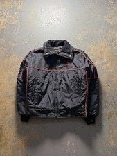 Vintage 80s Yamaha Insulated Black Zip Up Jacket Coat-Size Large
