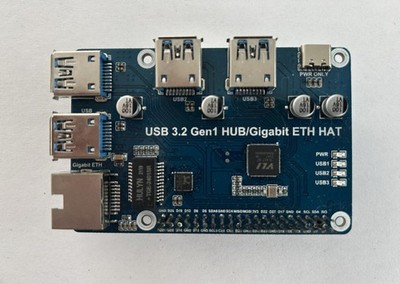Waveshare USB 3.2 Hub + Gigabit Ethernet HAT Raspberry Pi   unbenutzt