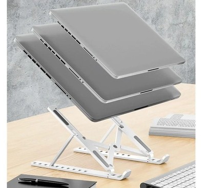 Tragbarer Laptopständer 7 Stufen Höhenverstellbar Erhöhung Laptop Halter Leicht