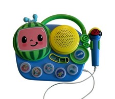 Cocomelon Toy Singalong Boombox With Microphone Lights Up