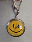 Vintage 1995‎ Joe Boxer Timex Smiley Face Watch Fob With Clip