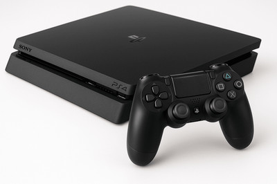 PlayStation 4 Konsole Slim + Controller PS4 Spielekonsole Akzeptabel - Neuwertig
