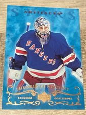 E1674 /999 2006-07 Upper Deck Artifacts #184 Henrik Lundqvist New York Rangers
