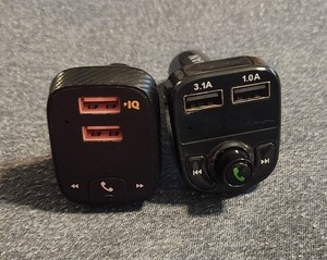 Car Wireless Bluetooth FM Transmitter/ USB Ports #2
