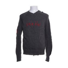 Emporio Armani, Pullover, Größe: L, CNW14WT-X2, Grau, Polyamid/Wolle, Print #gDf