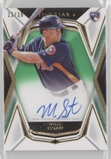 2019 Topps Five Star Green 11/15 Myles Straw #FSA-MS Auto 0c6