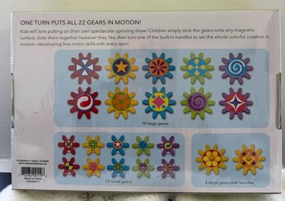 Lakeshore Turn & Learn Magnetic Gears Ages 3 DD939 for sale online