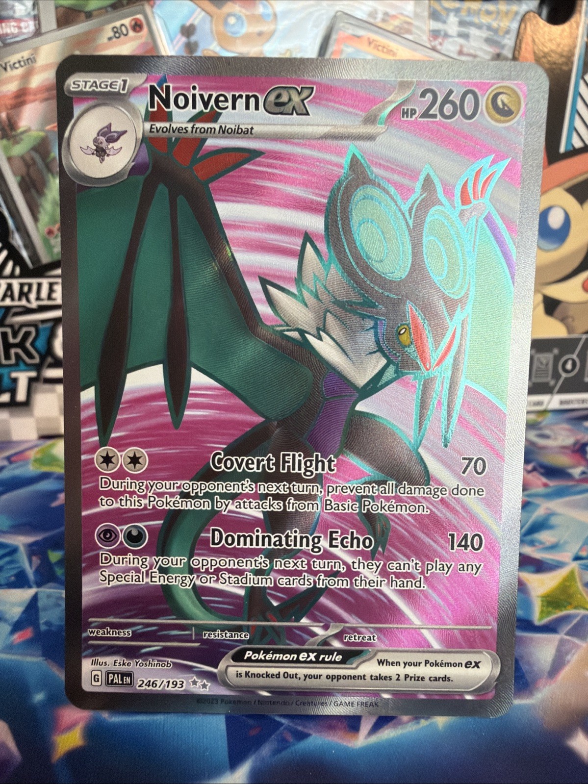 Noivern EX Full Art 246/193 Pokemon TCG Paldea Evolved Holo Ultra Rare NM