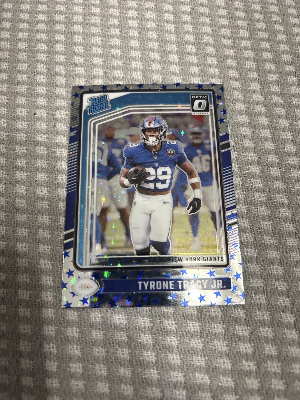2024 Panini Donruss Optic - Rated Rookie Tyrone Tracy Jr. #259 Stars Prizm (RC)